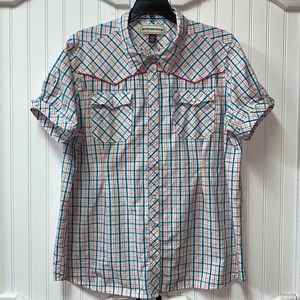 Bit & Bridle Western Snap Shirt 2X